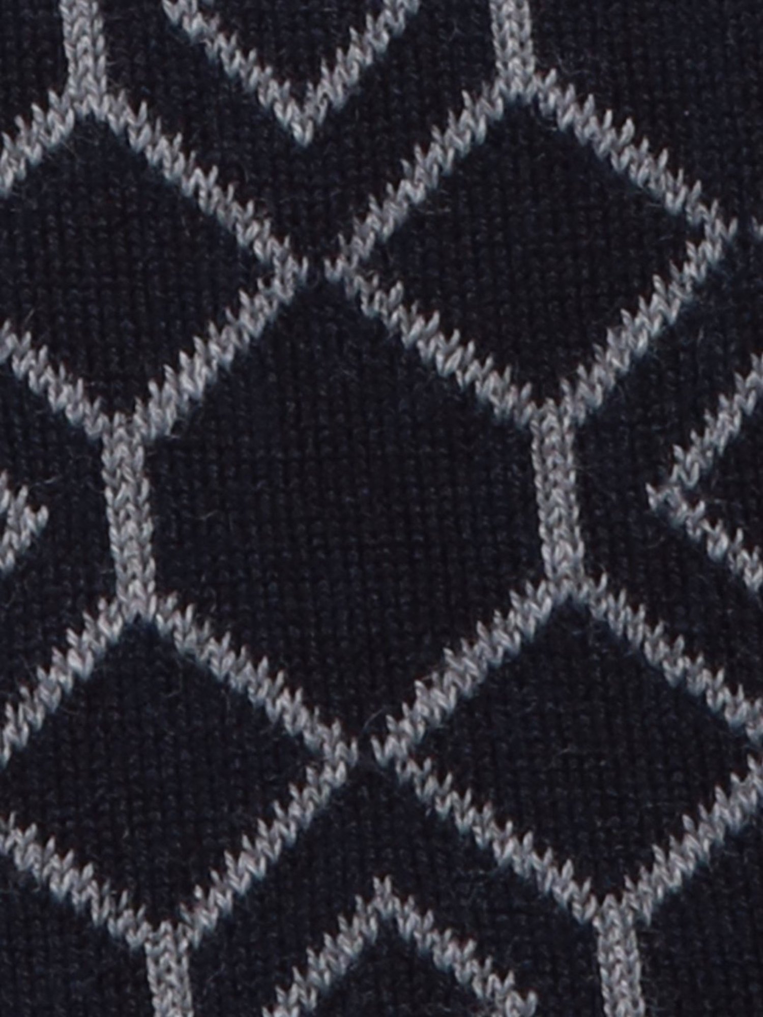 Raymond Blue Regular Fit Self Pattern Sweater