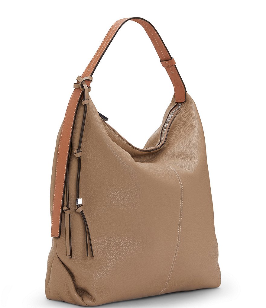 Calvin Klein Ivy Linen Python Hobo Bag