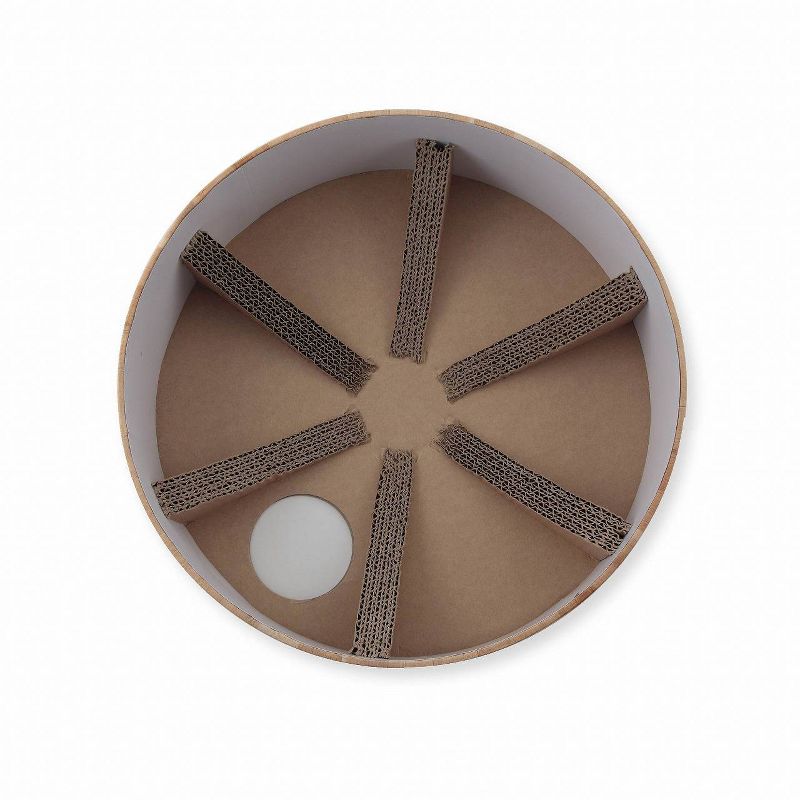 PETKIT Flying Fish Cat Scratcher - White/Blue