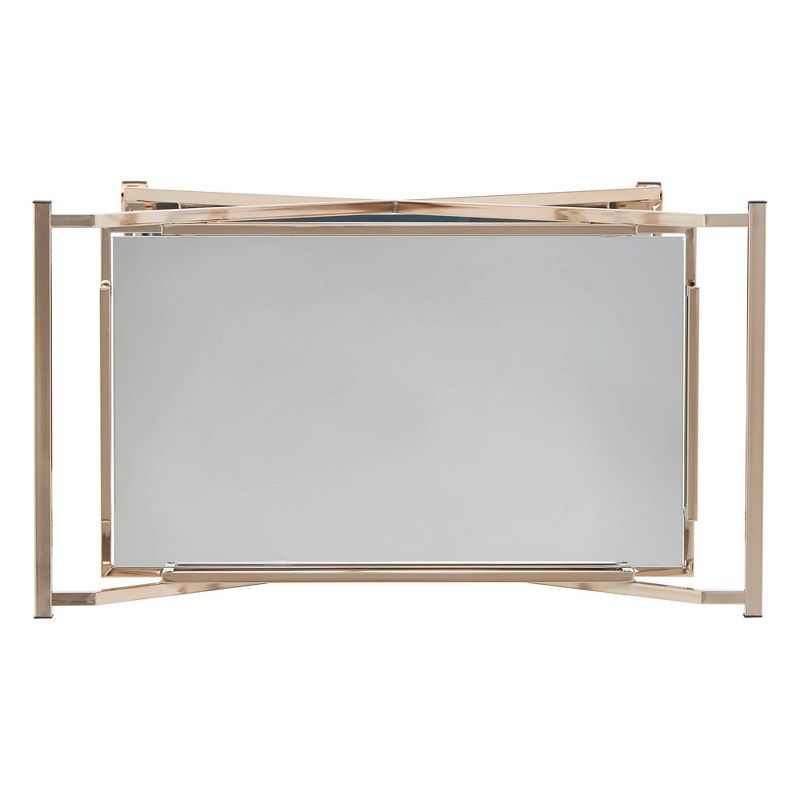 Rosanne Champagne Bar Cart Gold - Inspire Q