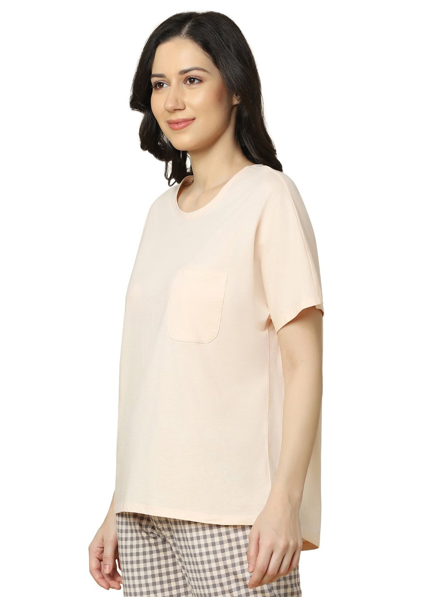 Triumph Beige Cotton T-Shirt