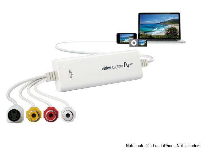 Elgato Video Capture, Capture Analog Video for Mac or PC, iPad and iPhone