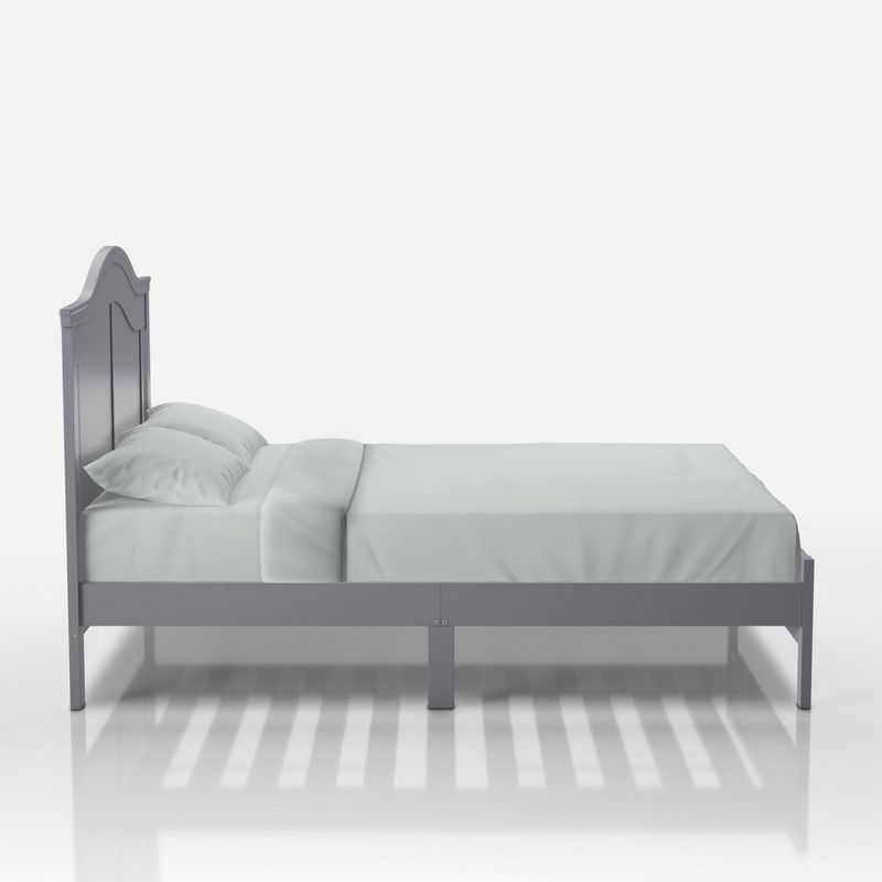 Full Marbry Platform Bed Gray - miBasics