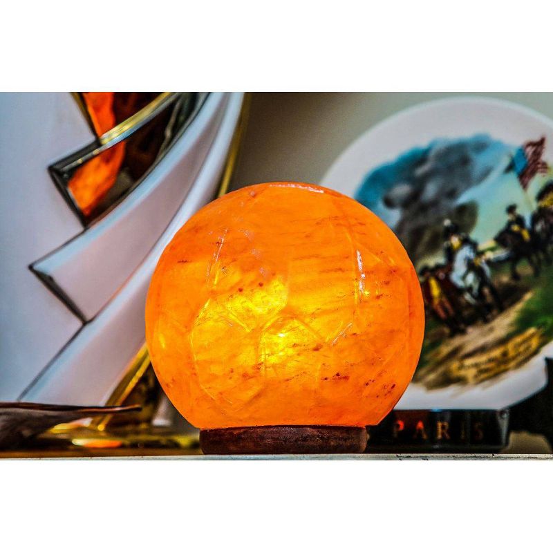 Soccer Ball Himalayan Salt Novelty Table Lamp - Q&A Himalayan Salt