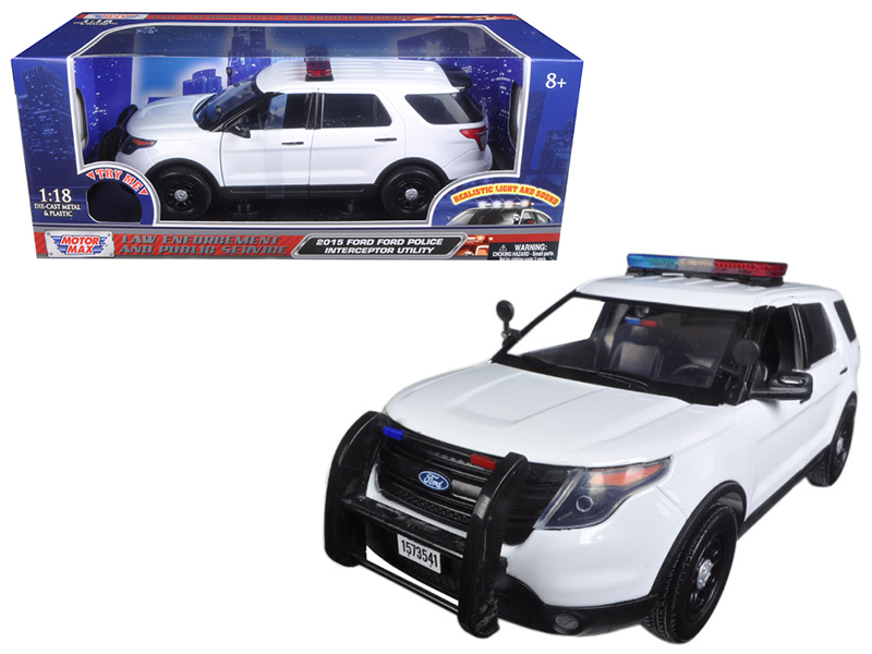 2009 Ford Crown Victoria Police Interceptor White with Yellow and Red Stripes "Illinois State Police" "Hot Pursuit" Series 10 1/24 Diecast Model Car by Greenlight