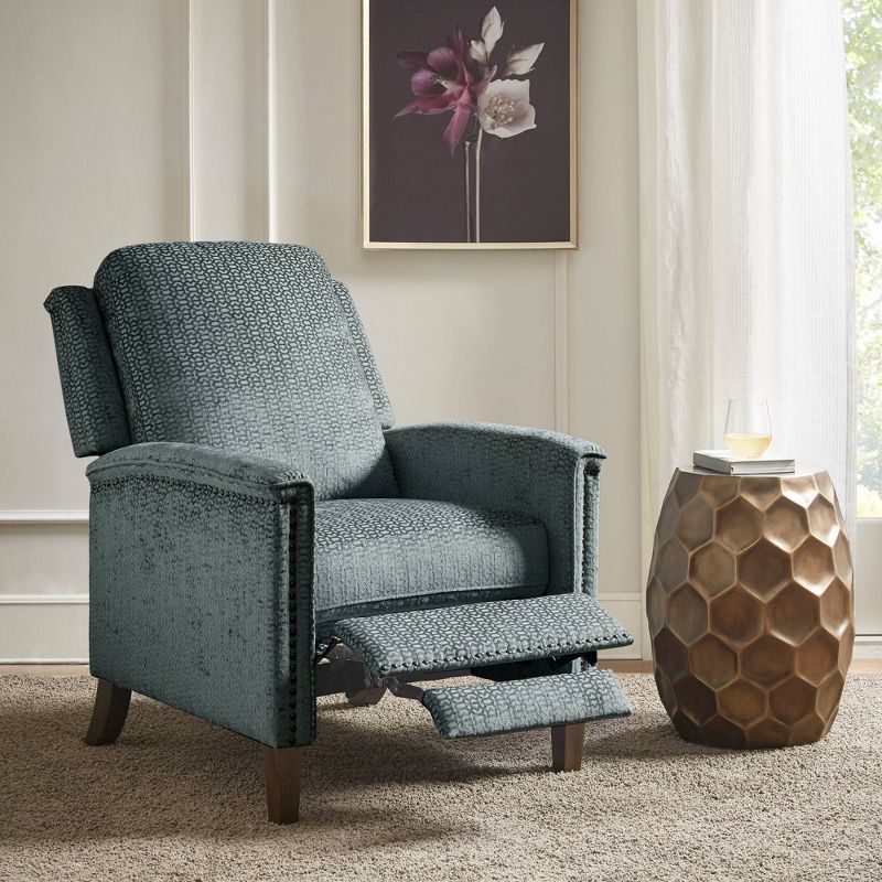 Cicely Push Back Recliner Charcoal