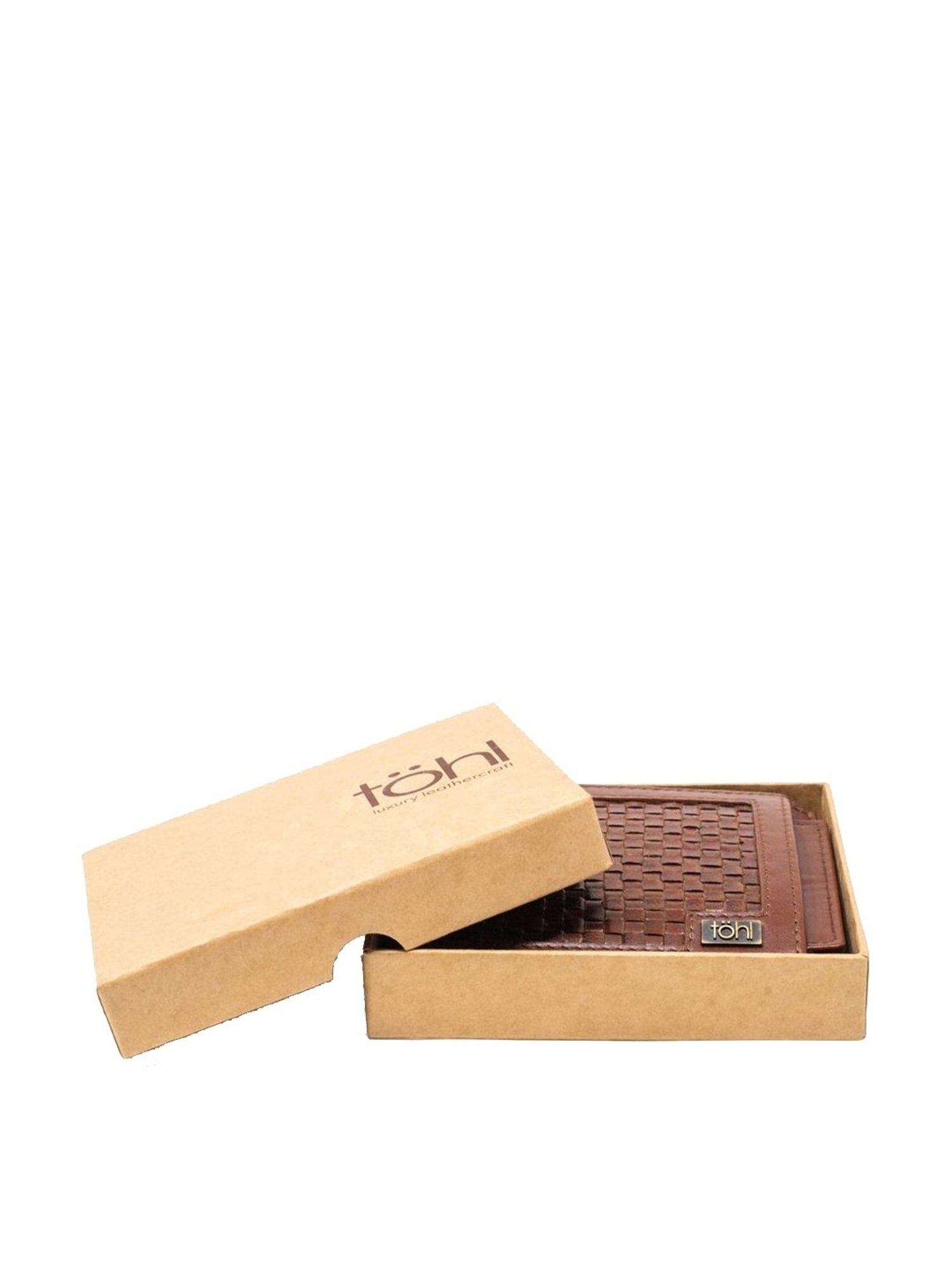 Tohl Tan Casual Leather Bi-Fold Wallet with Card Holder for Men