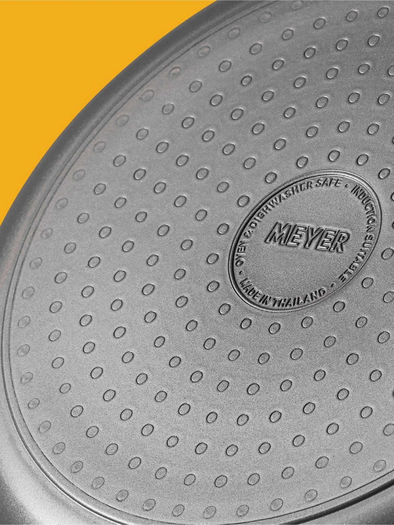 Meyer Bauhaus Grey Aluminium Frypan (26cm)