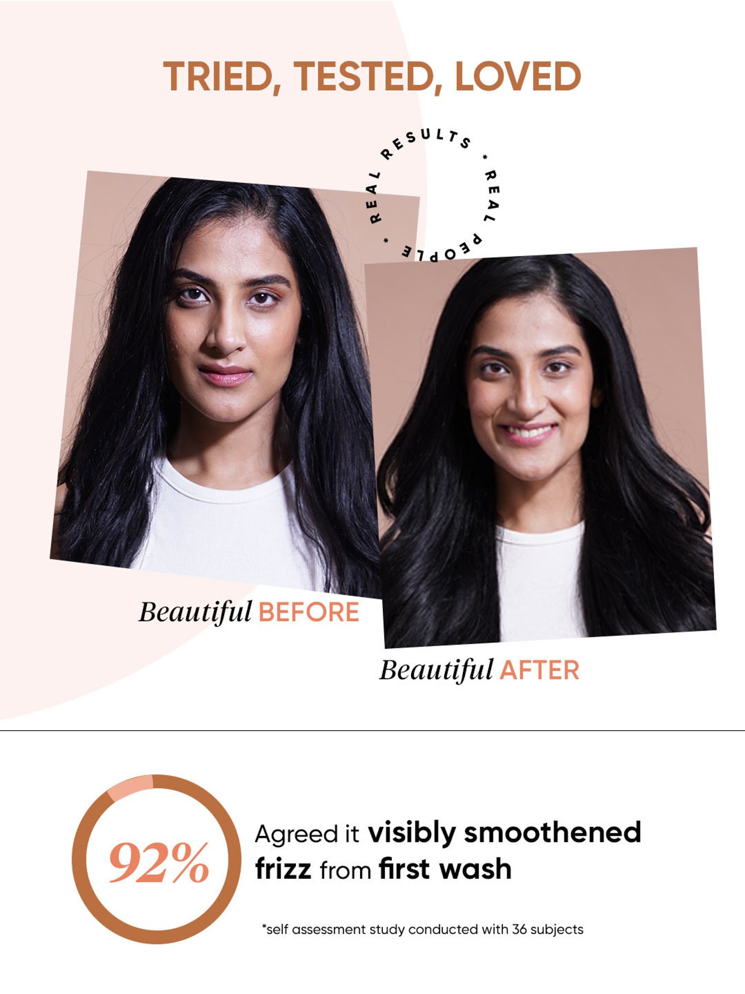 Dot & Key Moringa & Argan Oil Frizz Control, Smoothing Hair Conditioner - 120 ml