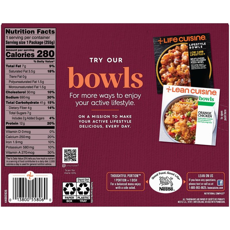 Lean Cuisine Marketplace Frozen Spinach Artichoke Ravioli - 9oz