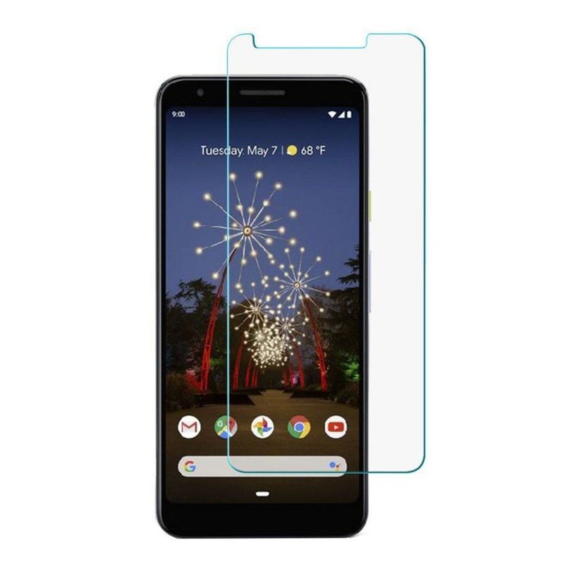 Valor Clear Tempered Glass Screen Protector LCD Film Guard Shield compatible with Google Pixel 3A XL