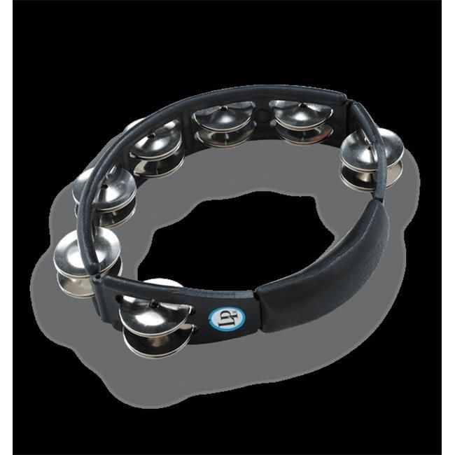 Latin Percussion LP150 Cyclops Hand Held Tambourine (Black)