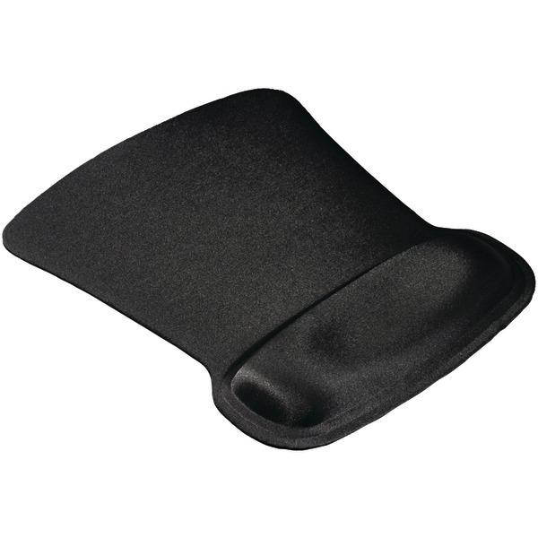 Allsop 30191 Ergoprene Gel Mouse Pad With Wrist Rest, Black