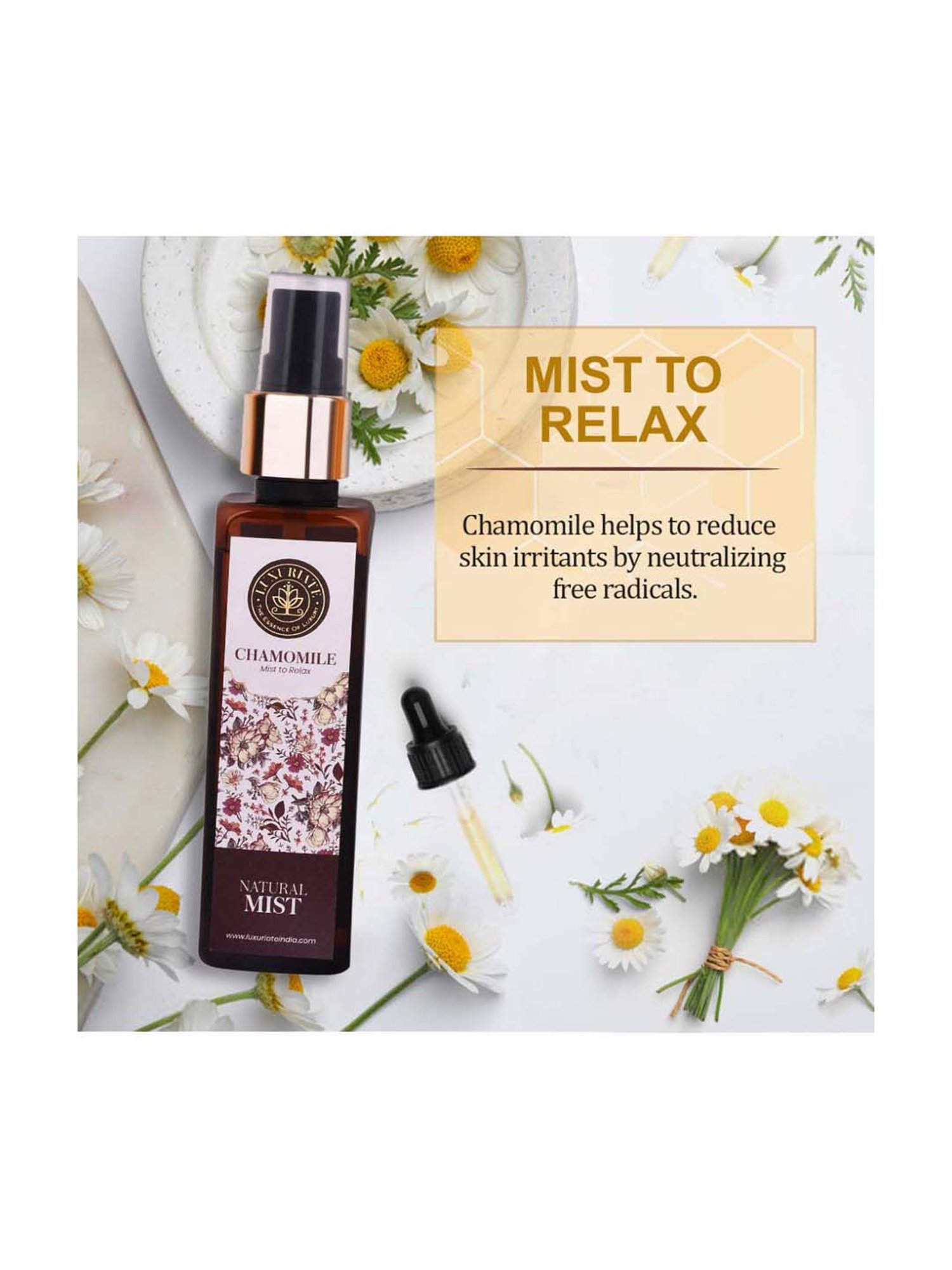 The Love Co. 100% Pure & Natural Rose Water - 100 ml