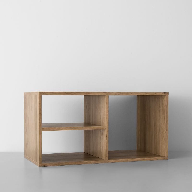 Honey-Can-Do 2-Tier Nesting Bamboo Shoe Rack