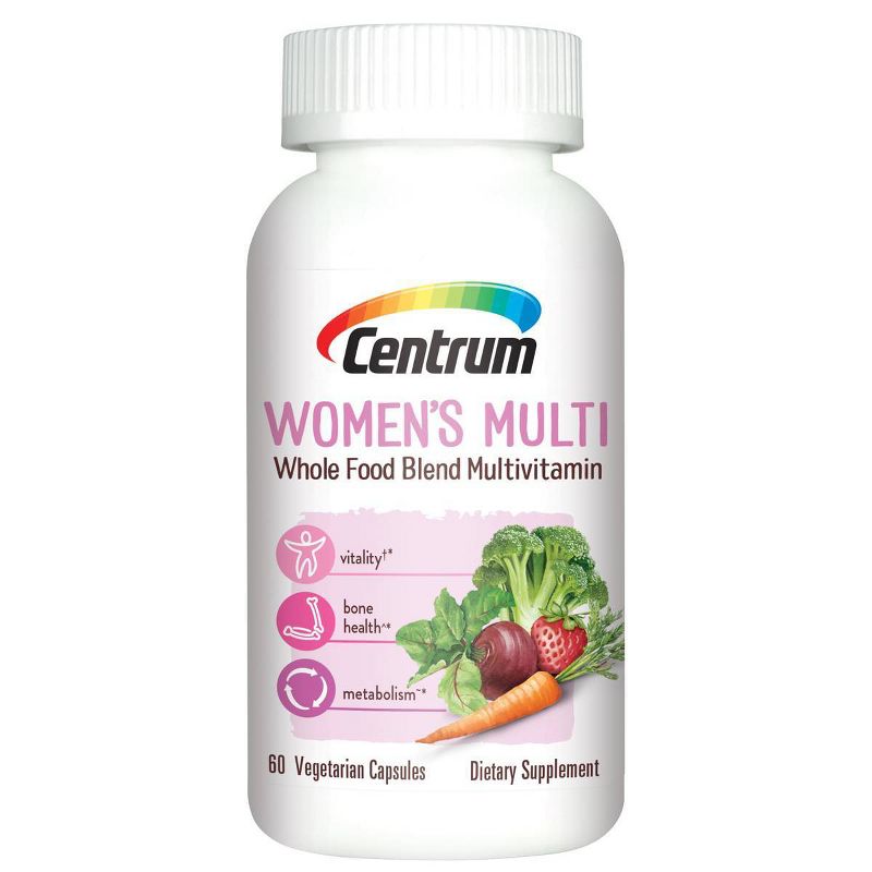 Centrum Whole Food Multivitamins for Women - 60ct