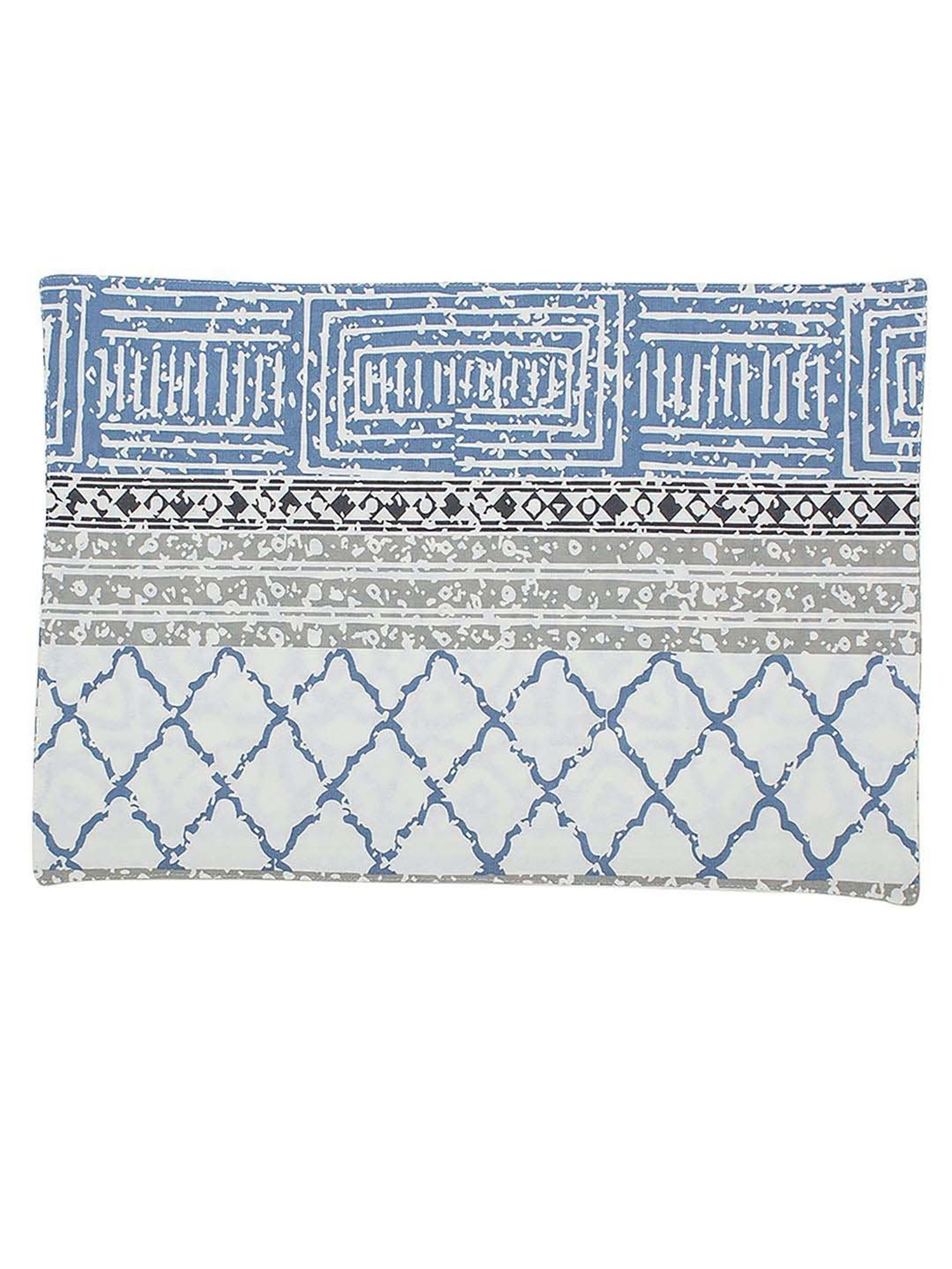 House This Nikrinta Blue Cotton Placemats - Set of 2