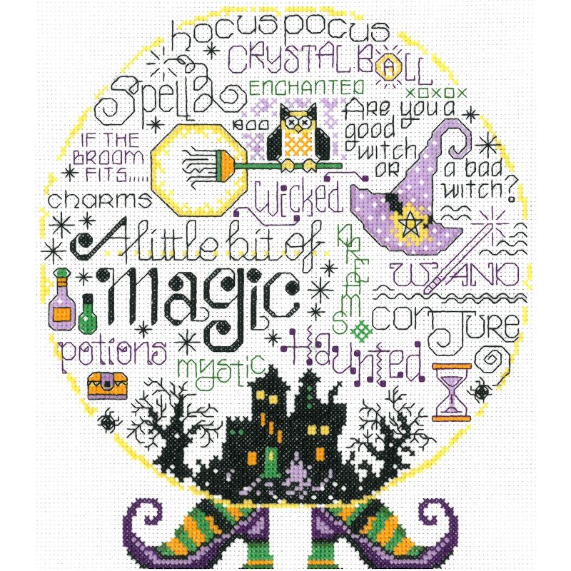Imaginating Counted Cross Stitch Kit 8.3"X9.4"-Let's Be Magical (14 Count)