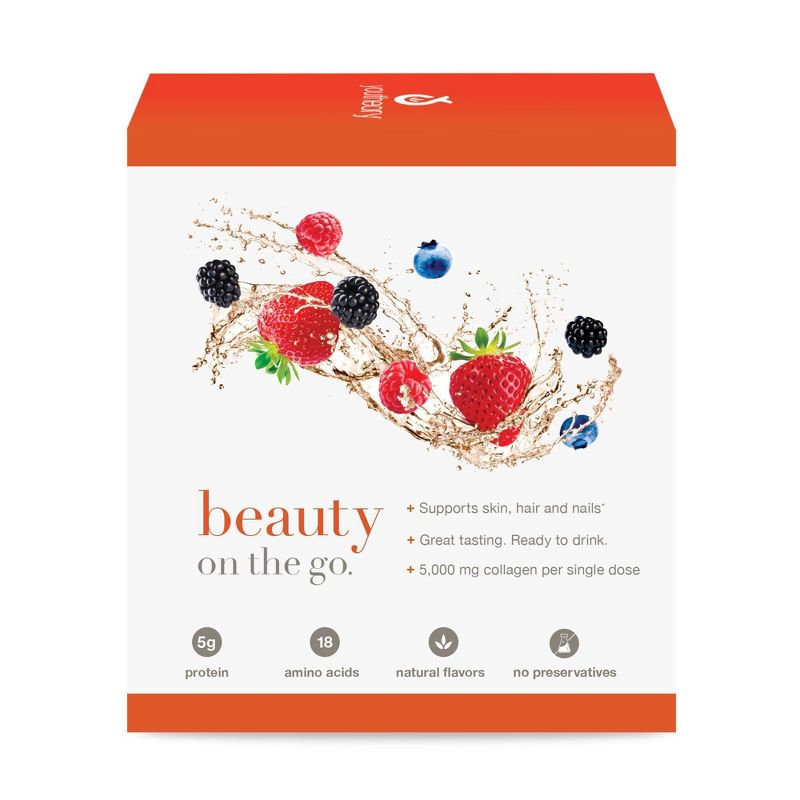 Youtheory Collagen Liquid - Berry - 12 fl oz