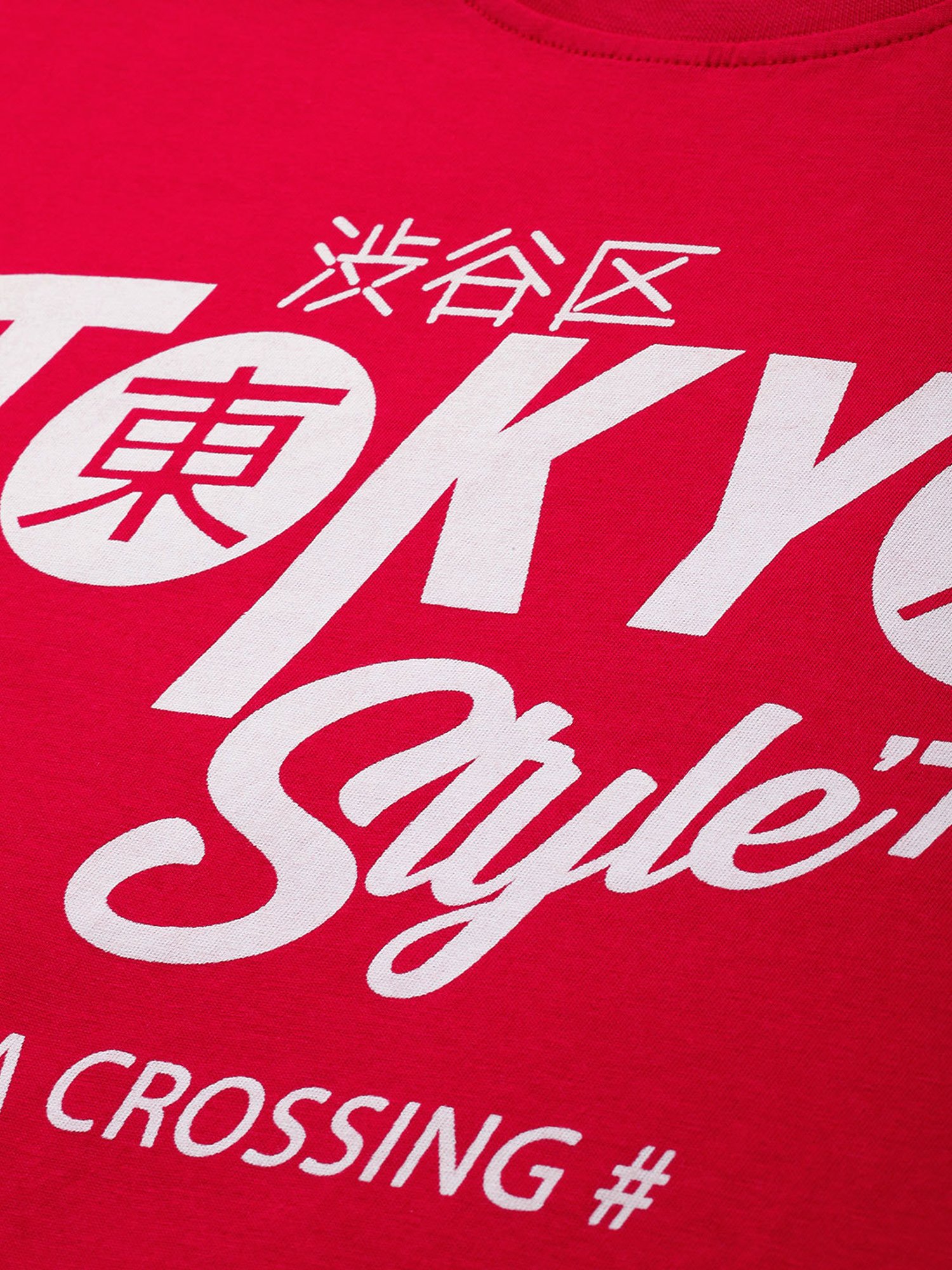 Dillinger Red Printed T-Shirt