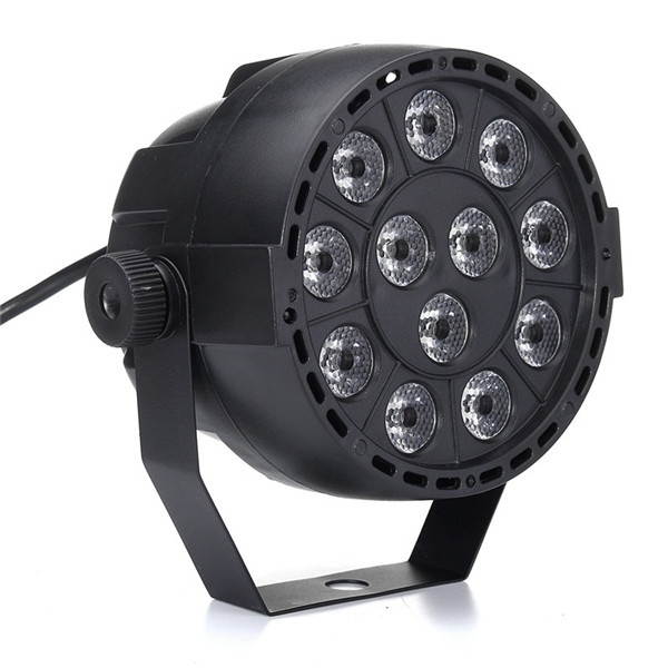 12W RGB Crystal LED Ball Stage Light Voice Mode Remote Control Light For DJ  Disco Halloween Party AU Plug