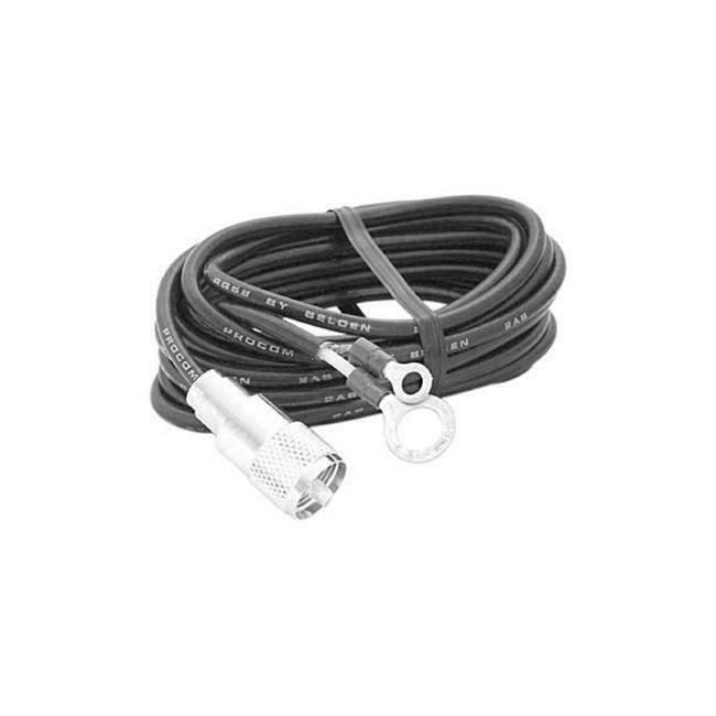 Procomm PL8X18 18 ft. Rg8X Cable With Lug Conn