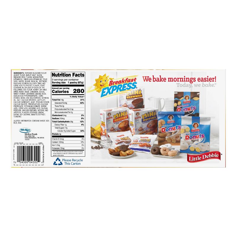 Little Debbie Honey Buns - 9ct/21.25oz
