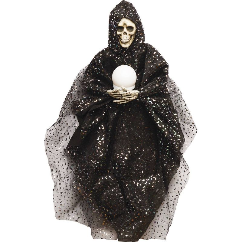 Halloween 34.0" 33" Light Up Wicked Witch Lighted Trick Treat  -  Decorative Holiday Scene Props