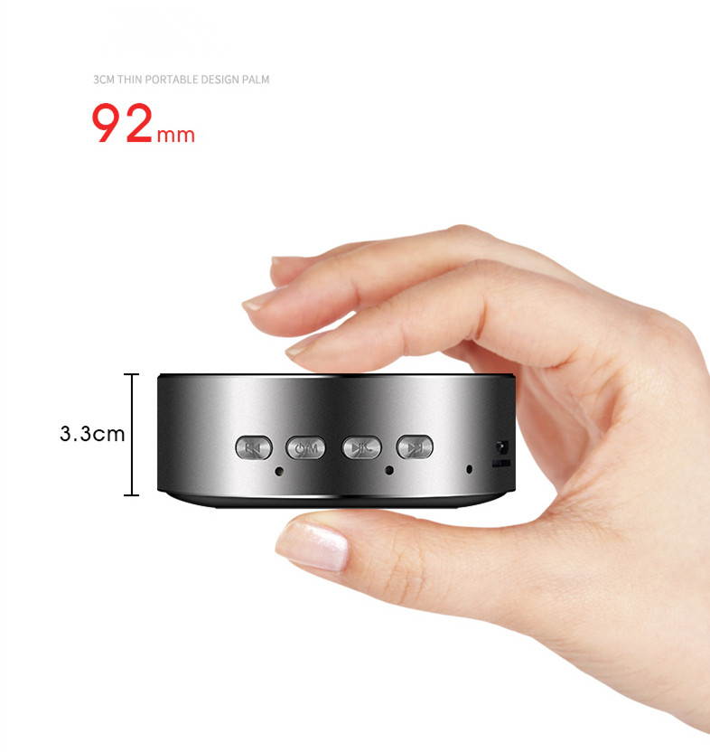 Wireless Bluetooth speaker high volume mobile phone mini portable outdoor small steel gun home audio vehicle subwoofer