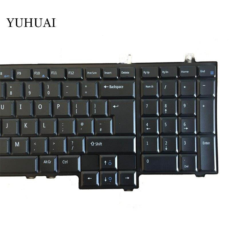 UK Black New Replace laptop keyboard For DELL Studio 1735 1736 1737 PP31L TR334 keyboard
