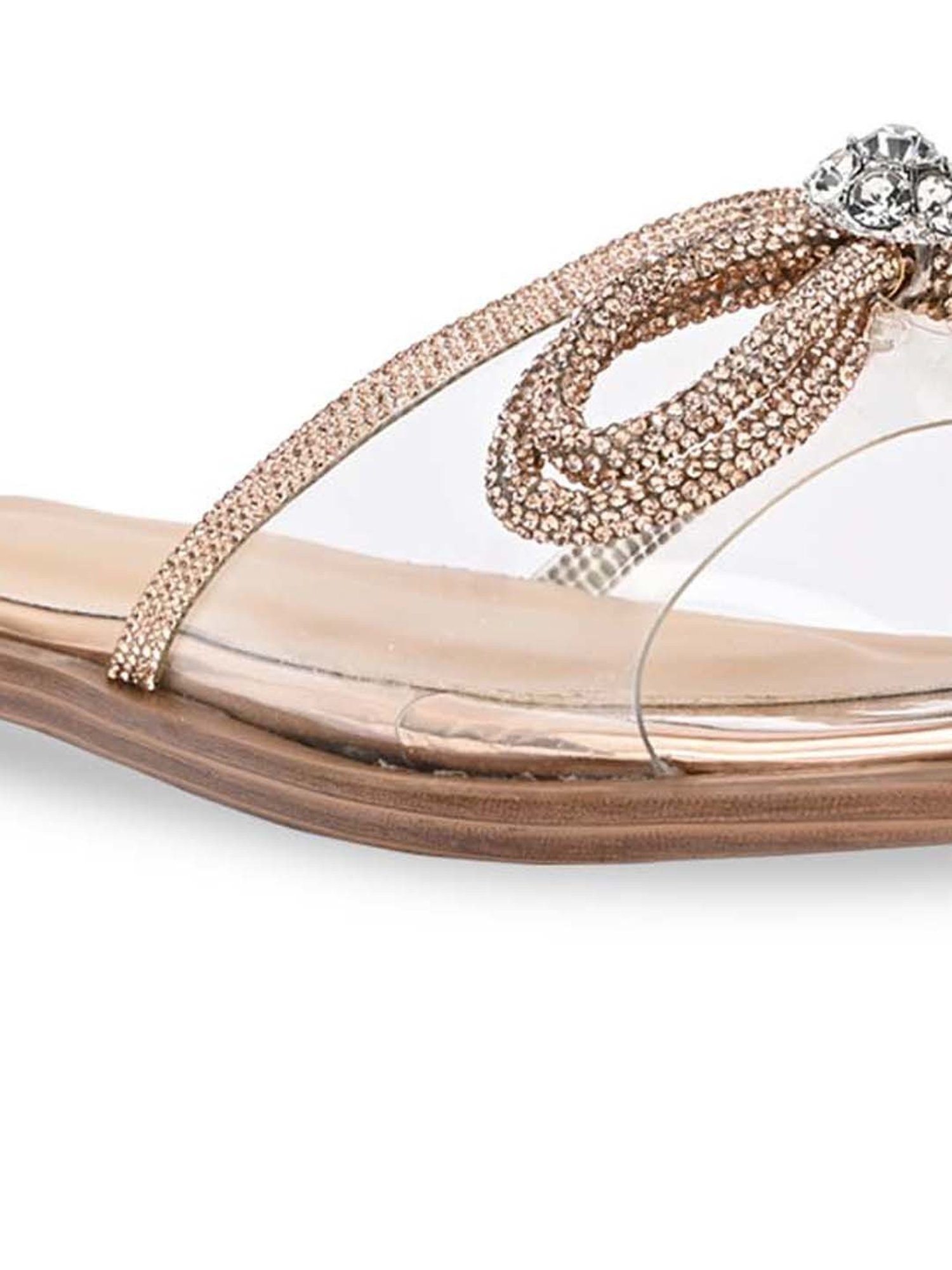Rocia by Regal Women's Rose Gold Casual Sandals