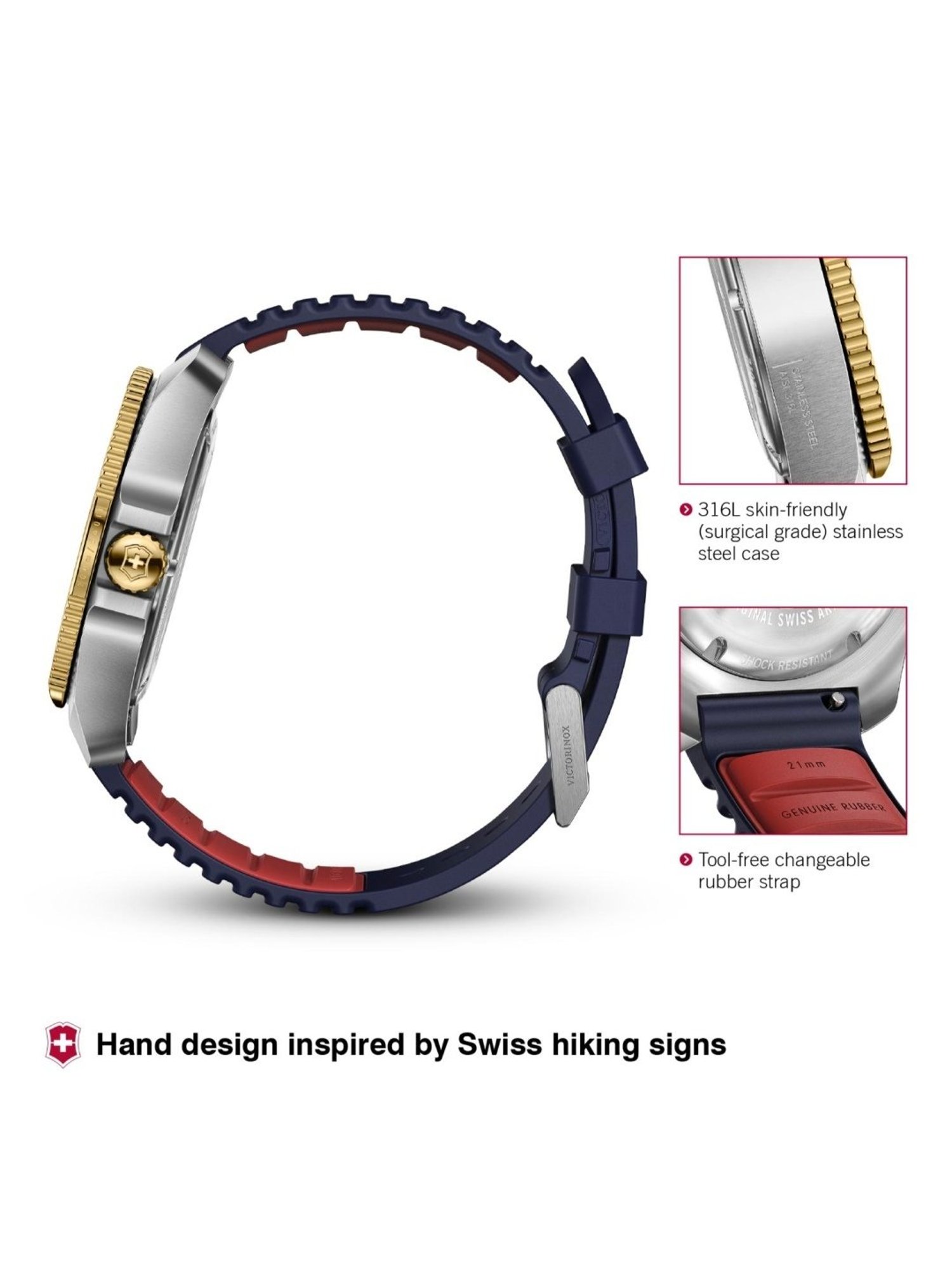 VICTORINOX V242013 Journey 1884 Analog Watch for Men