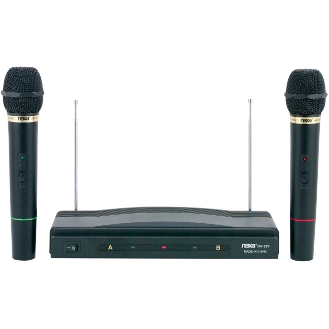 NAXA NAM-984 Naxa 2 Wireless Microphone Setup
