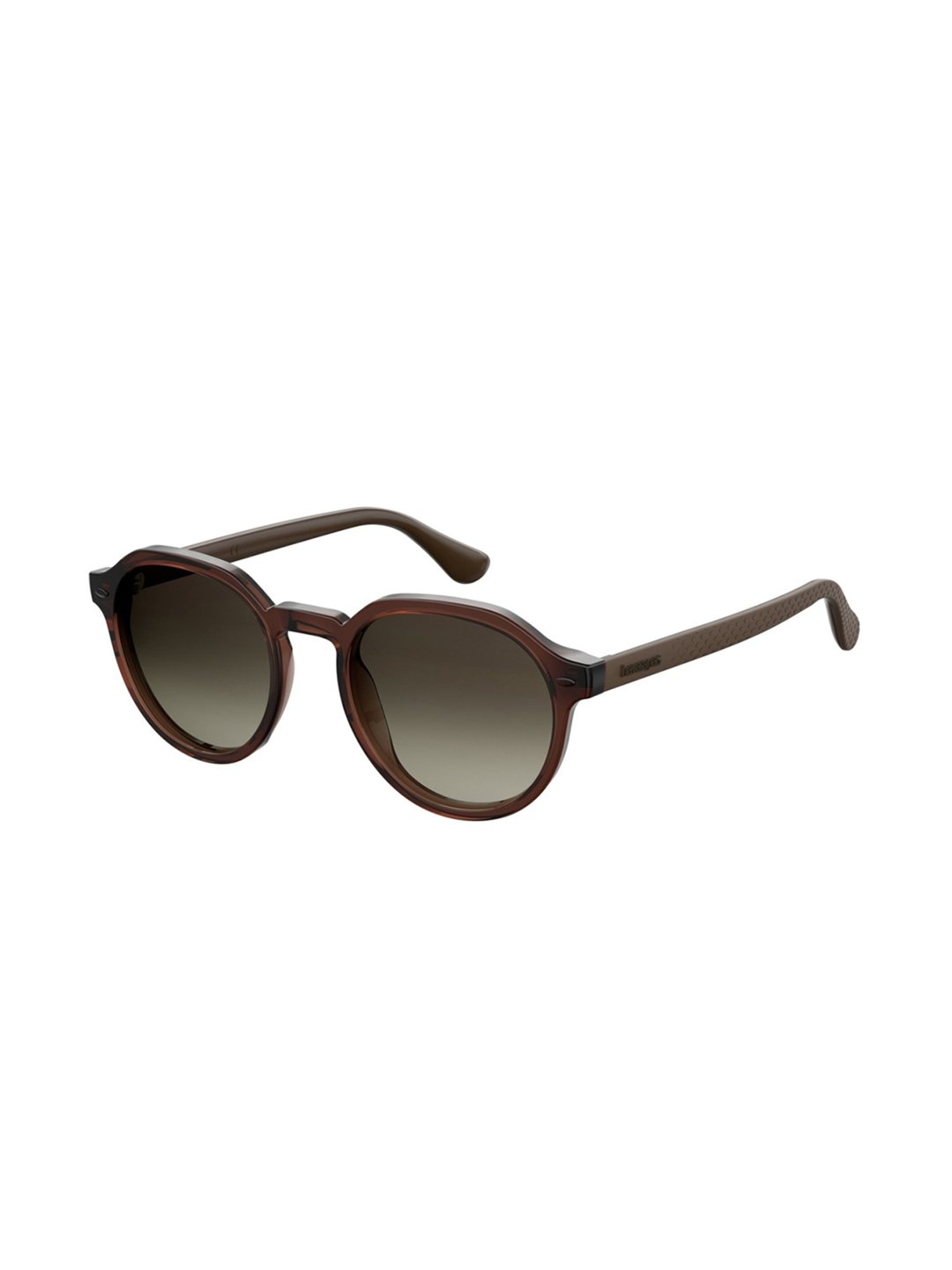 Havaianas 20284609Q51HA Brown Ubatuba Round Sunglasses