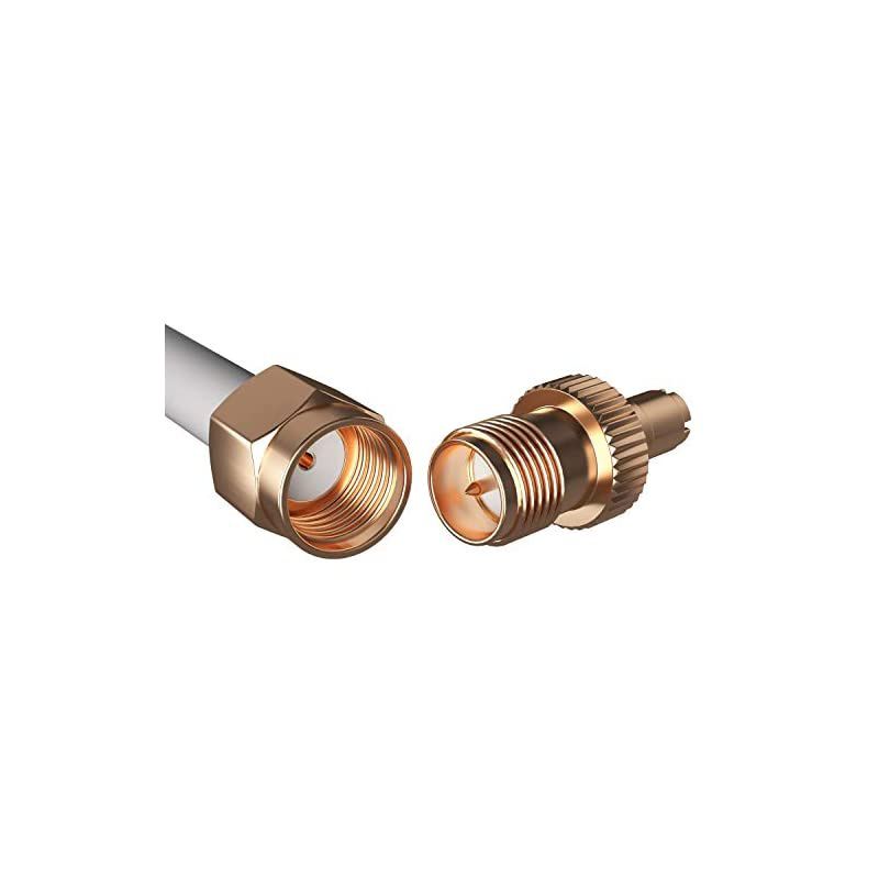 TP514 Yagi Directional Antenna 3G4GLTE 9dBi 806MHz960MHz and 1725GHz 2FT Cable w 2FT RPSMA Male Cable to TS9 Adapter Cell Phone Signal Booster Log Periodic Cellular