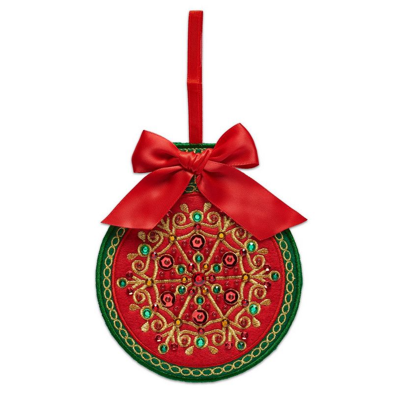 Hangable Felt Christmas Ornament Card - PAPYRUS