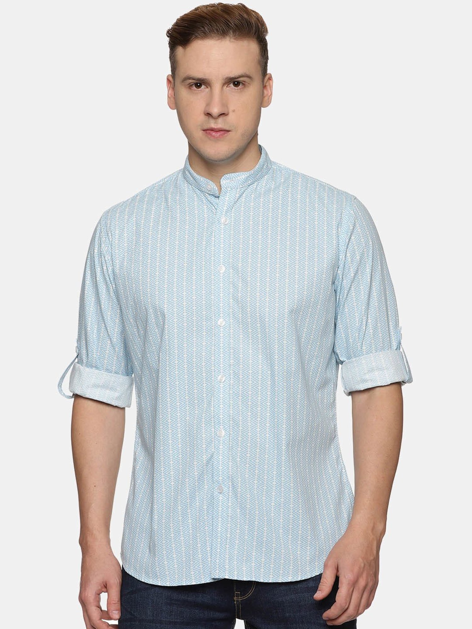Don Vino Light Blue Slim Fit Shirt