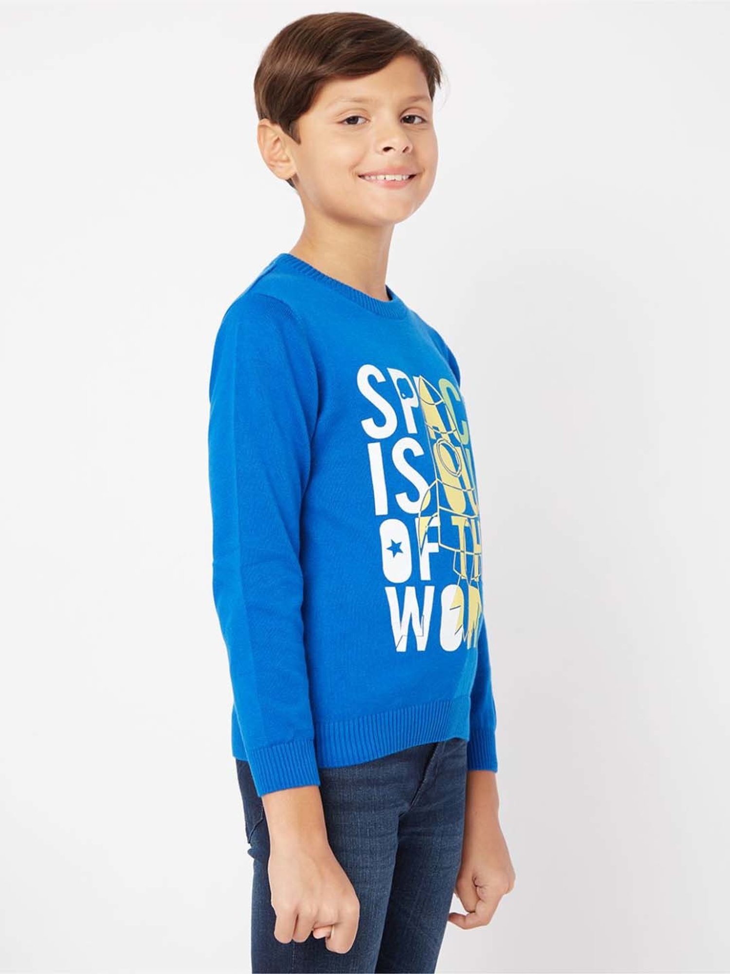 Cherry Crumble By Nitt Hyman Unisex Red & Cream Self Design Full Sleeves Sweater