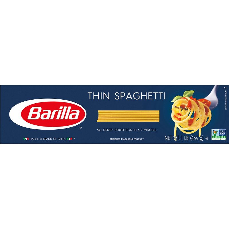 Barilla Thin Spaghetti Pasta 16oz