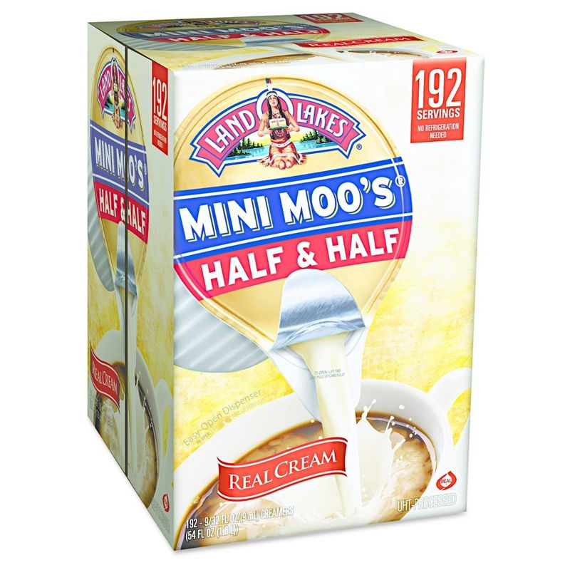 Land O' Lakes Mini Moo's Half & Half - Single Serve Pods - 192ct/54 fl oz