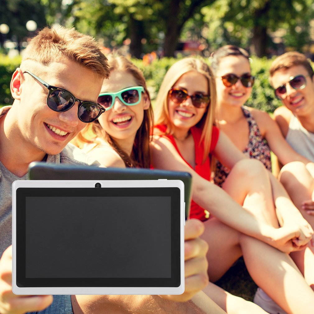 Mini Tablet 7 Inch 8GB WIFI 1.3GHz 7 Inch 5-7 hours Tablet White TABLET-QT-7-W