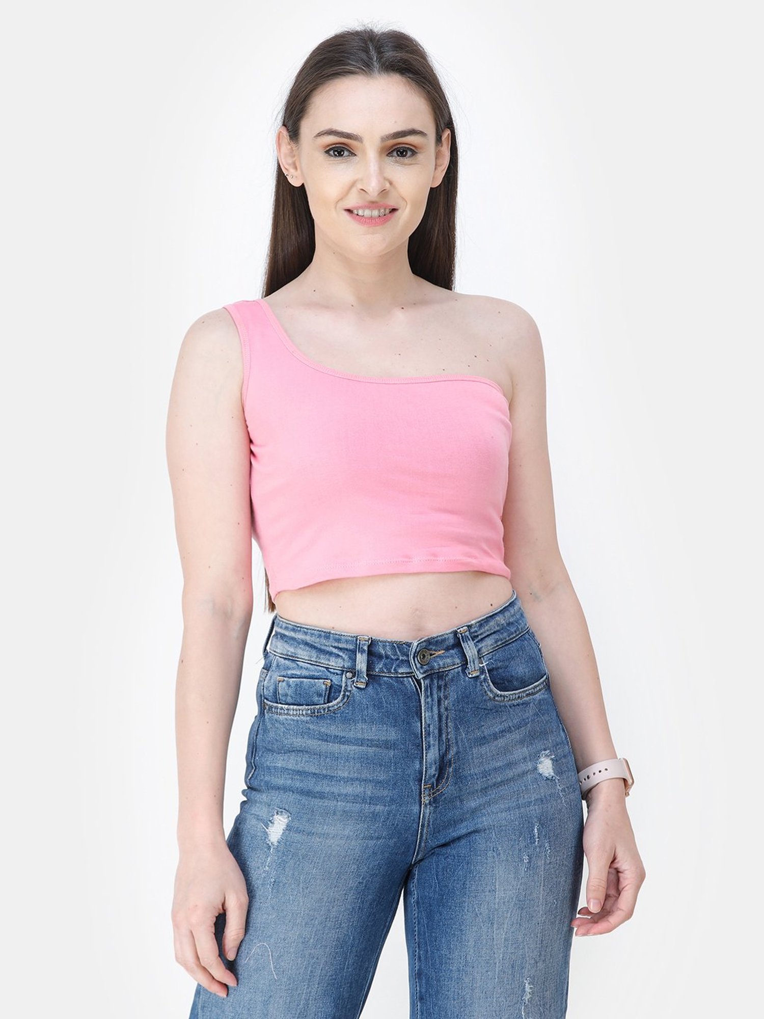 Cation Pink Crop Top