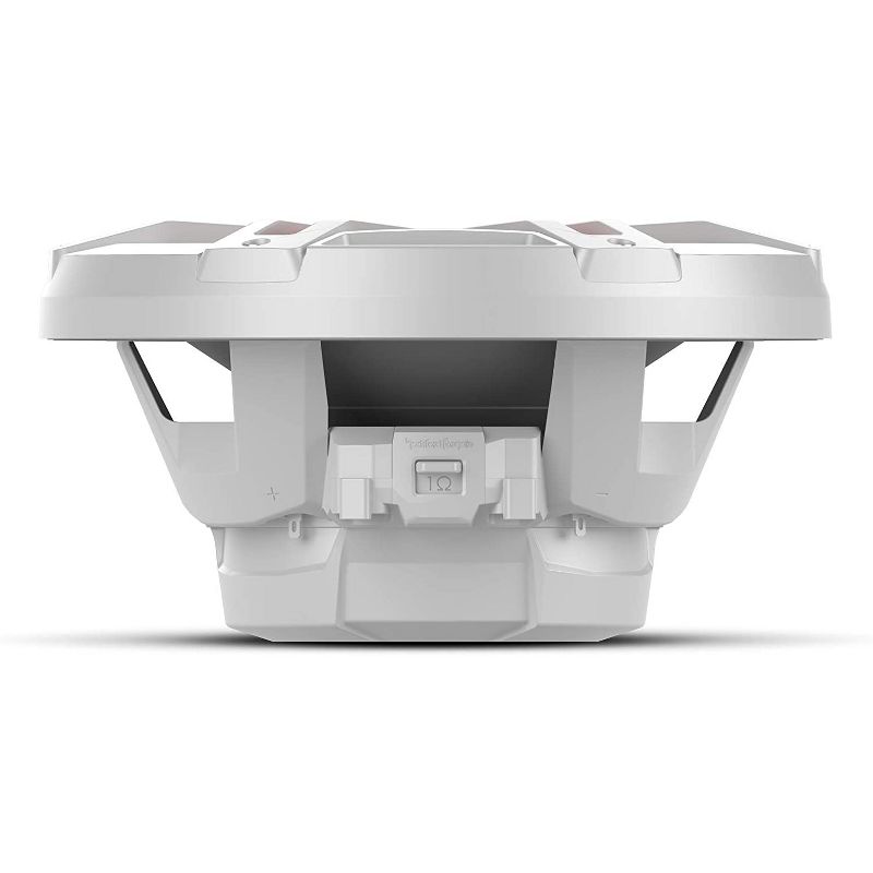 Rockford Fosgate M1D4-10 Weatherproof Color Optix DVC 4-Ohm Marine 10-Inch Subwoofer, White