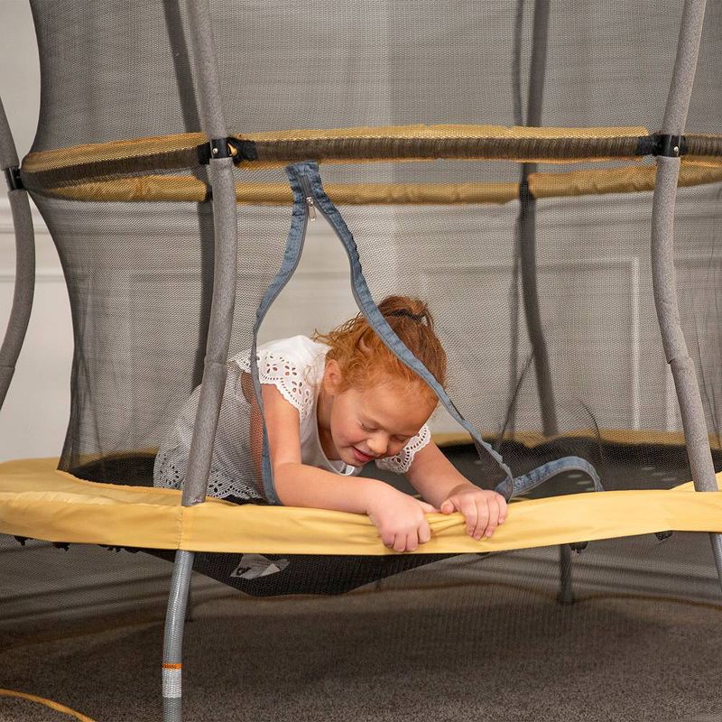 Skywalker Trampolines ActivPlay 60" Round Safari Explorer Mini Bouncer with Enclosure