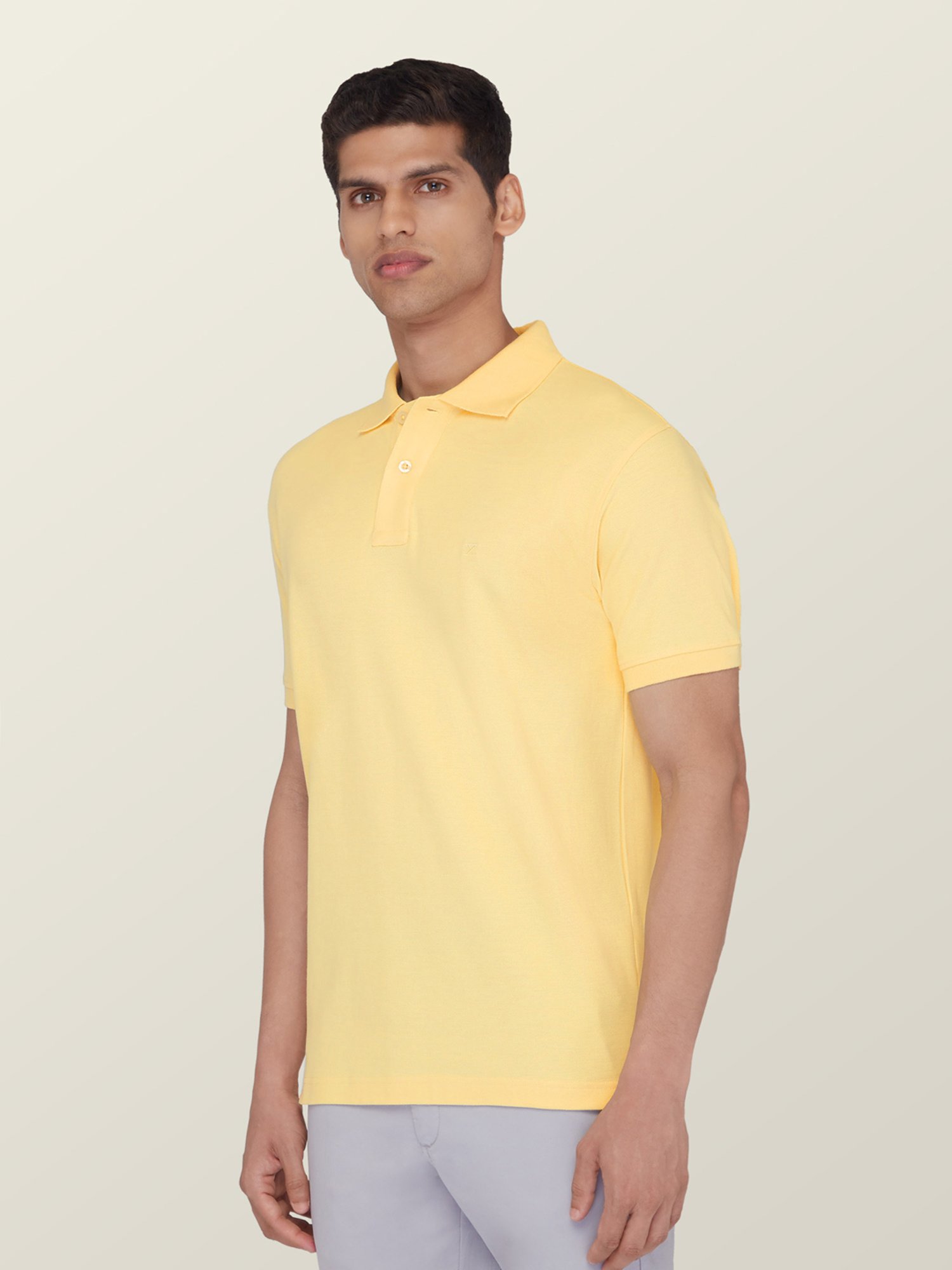 XYXX Yellow Polo T-Shirt