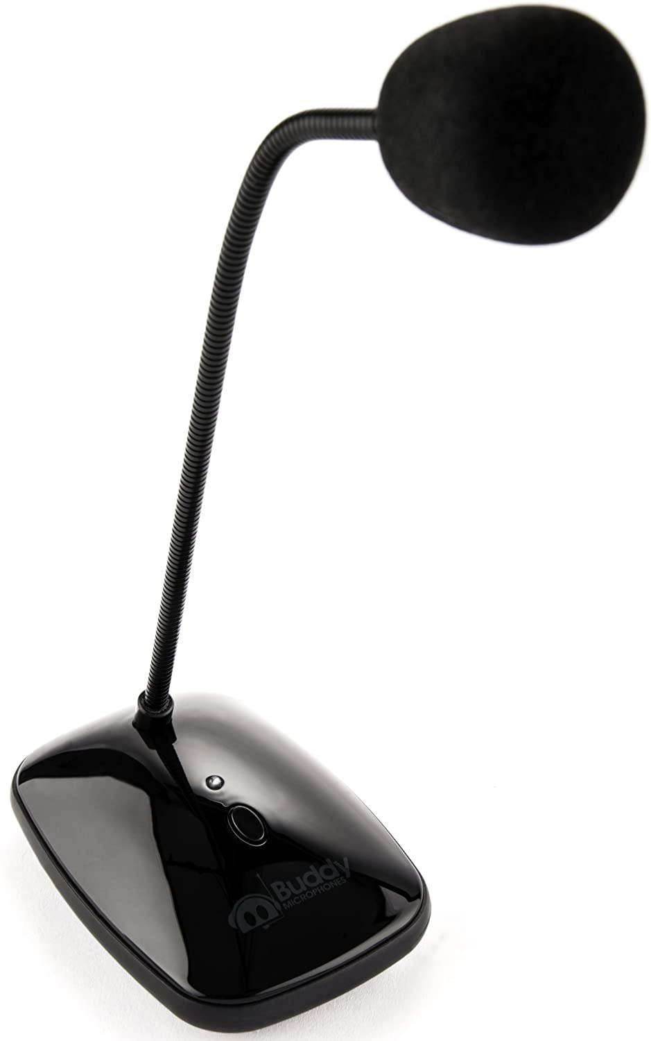 Buddy DesktopMini 7G - Black - USB Desktop Microphone w/ Optional Push-To-Talk Functionality