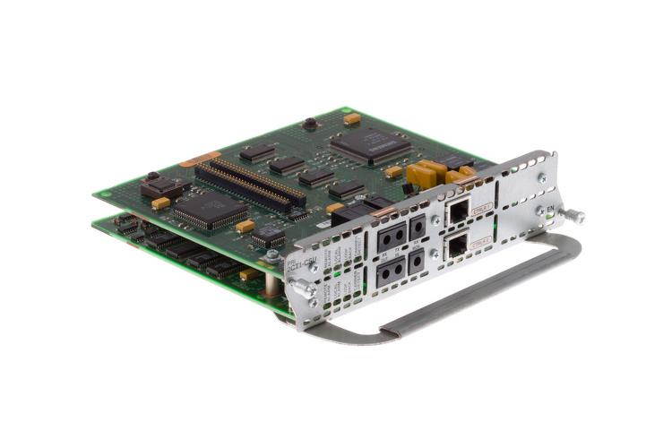 Cisco 2-Port T1/IDSN Network Adapter, NM-2CT1-CSU