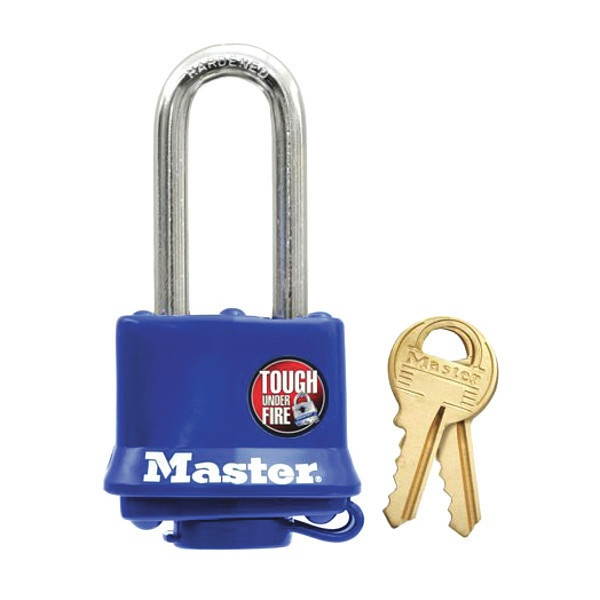 Padlock, KA, 2 In H, 4 Pin, Steel