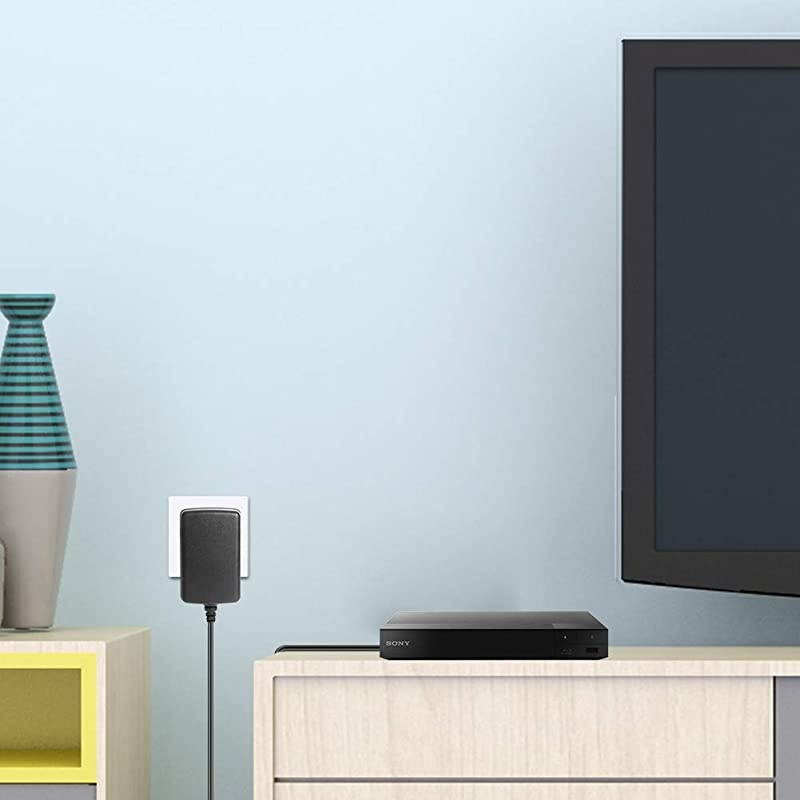 12V AC Adapter for Sony Blu Ray Player BDPS5200 BDPS3700 BDPS3200 BDPS6700 BDPS1700 BDPS5700 BDPS4700 BDPS2700 BDPS6500 BDPS5500 BDPS3500 Power Cord Charger ACM1208UC