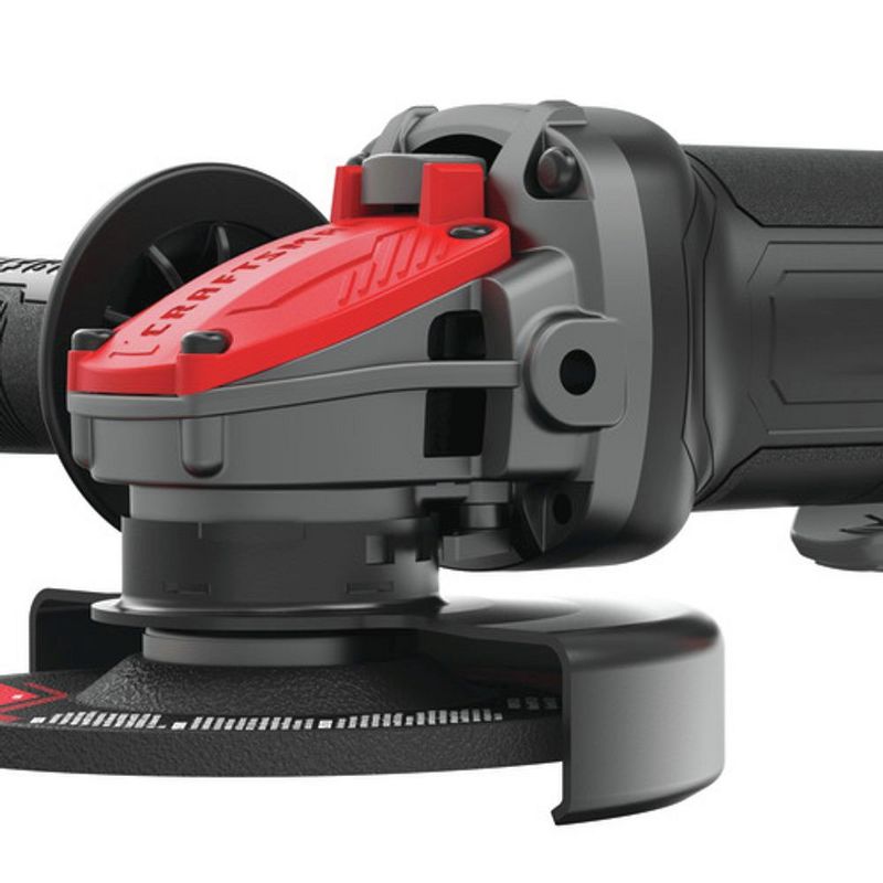 Craftsman CMEG200R 7.5 Amp Brushed 4-1/2 in. Corded Small Angle Grinder